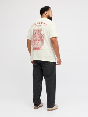 T-Shirt Jack & Jones Plus en blanc