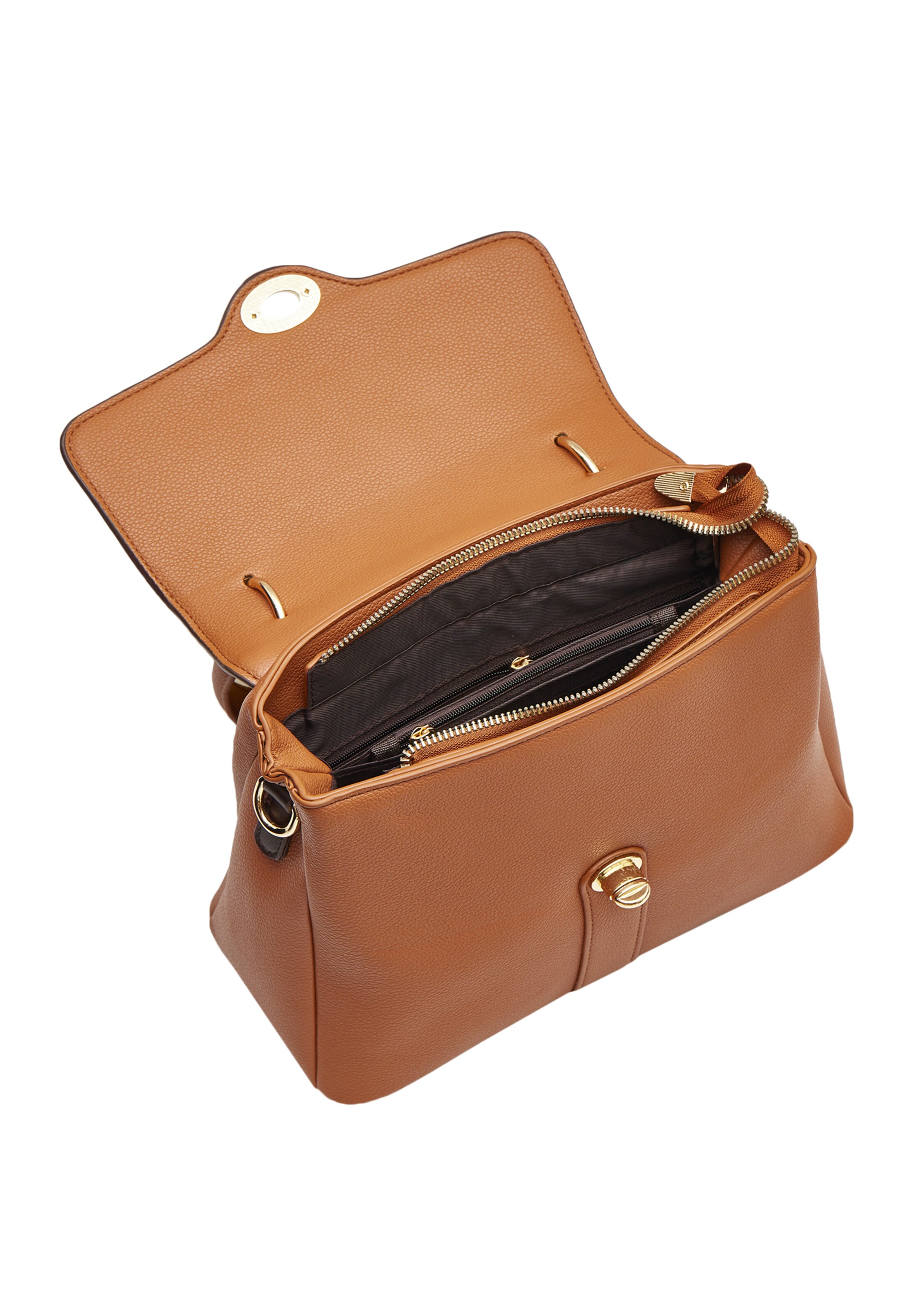 Usha Handtas in Bruin