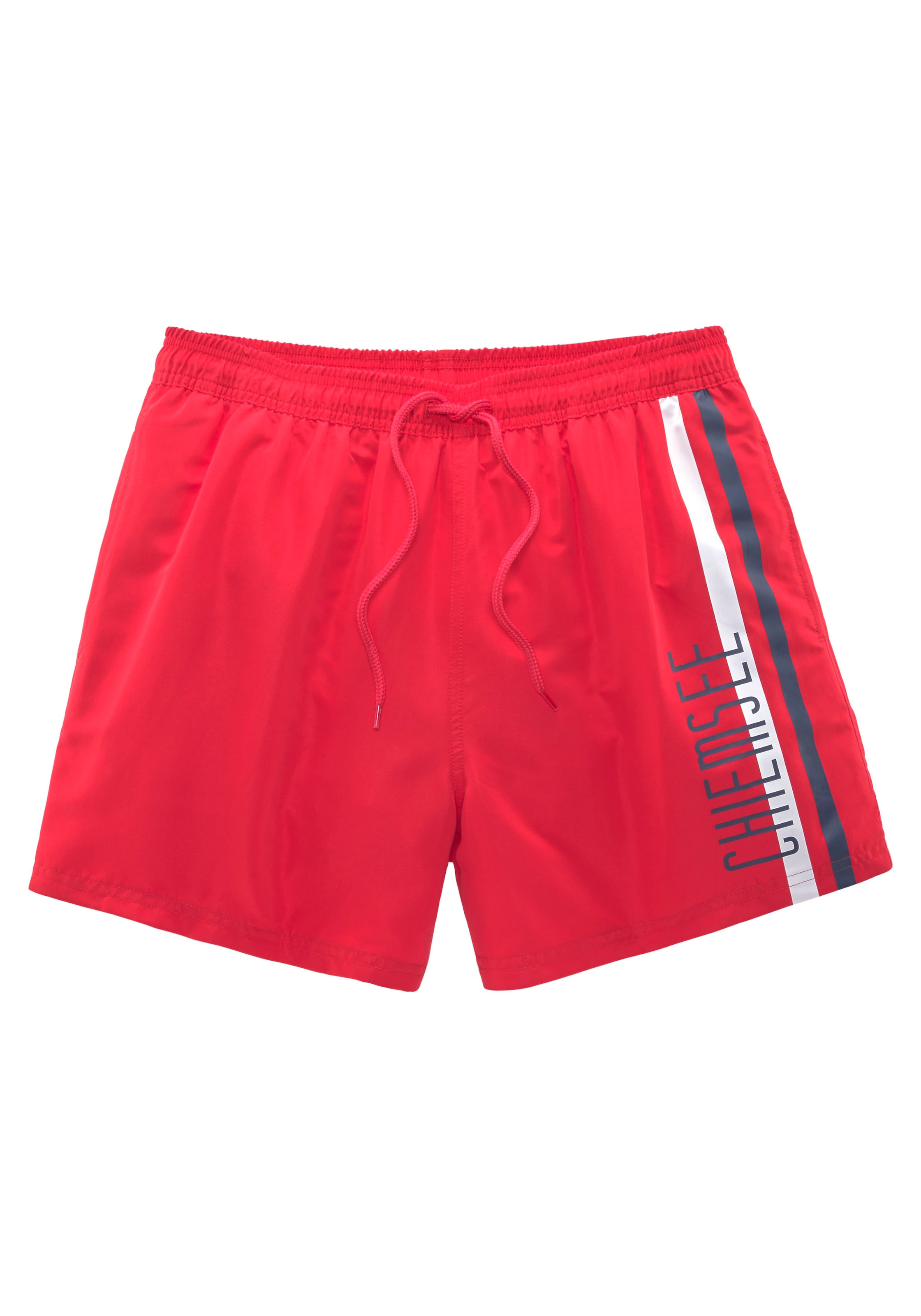 CHIEMSEE Board Shorts in Red: front
