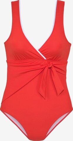 Triangle Maillot de bain VIVANCE en rouge : devant