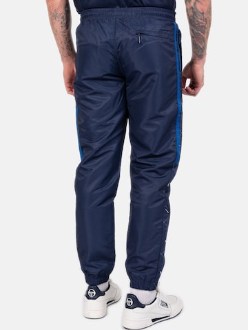 Sergio Tacchini Tapered Workout Pants 'SCOTLAND' in Blue