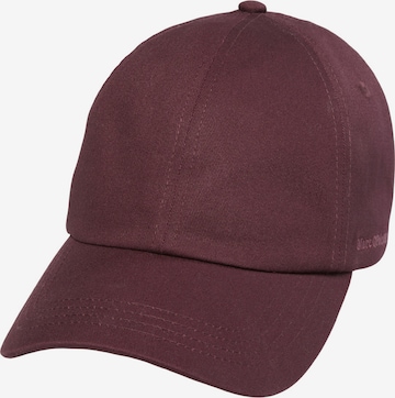 Casquette Marc O'Polo DENIM en rouge : devant