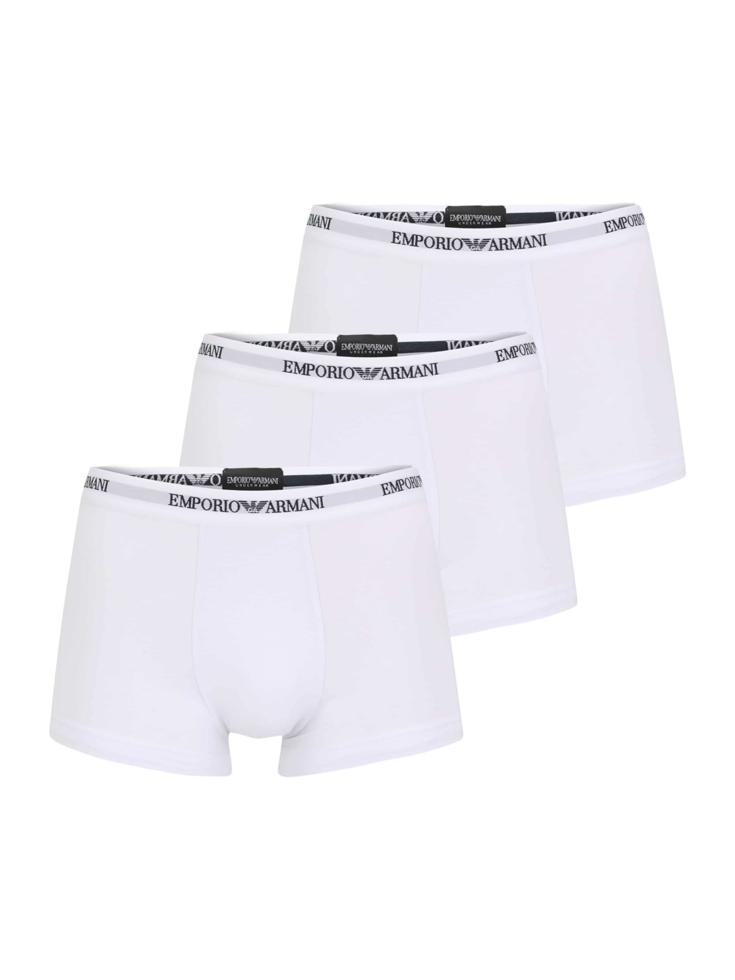 Emporio Armani Μποξεράκι σε λευκό: μπροστά