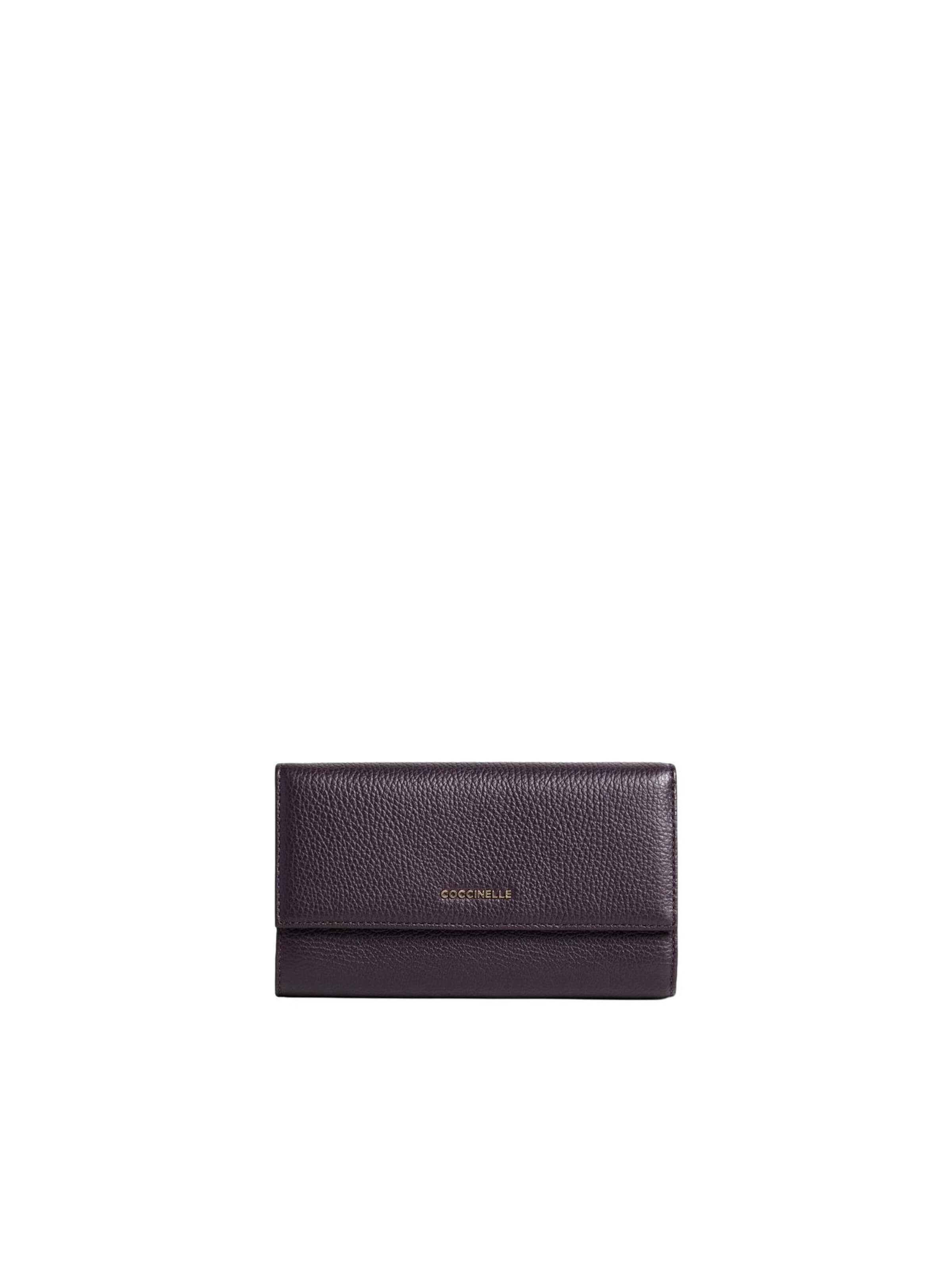 Coccinelle Wallet 'COCCINELLE METALLIC 6' in Red: front