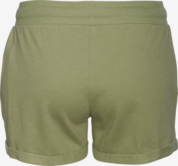LASCANA Regular Pants in Green