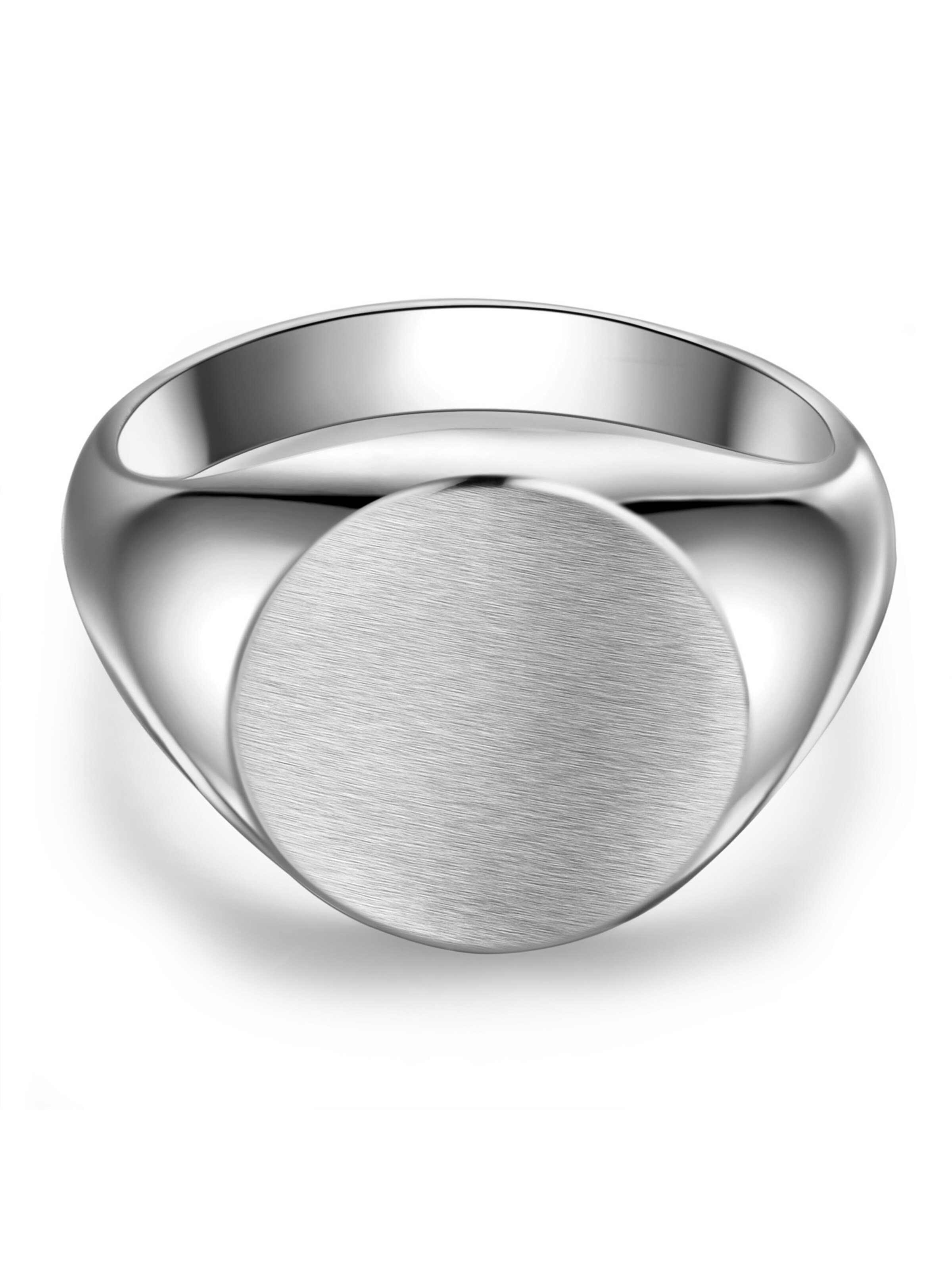 True Rebels Ring in Silver: front