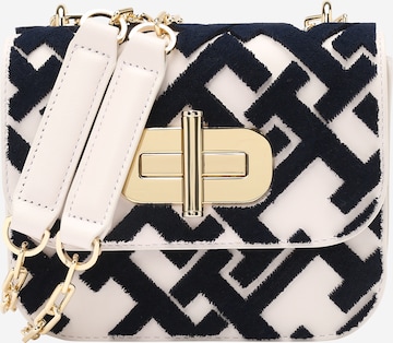 TOMMY HILFIGER Taška přes rameno – bílá: přední strana