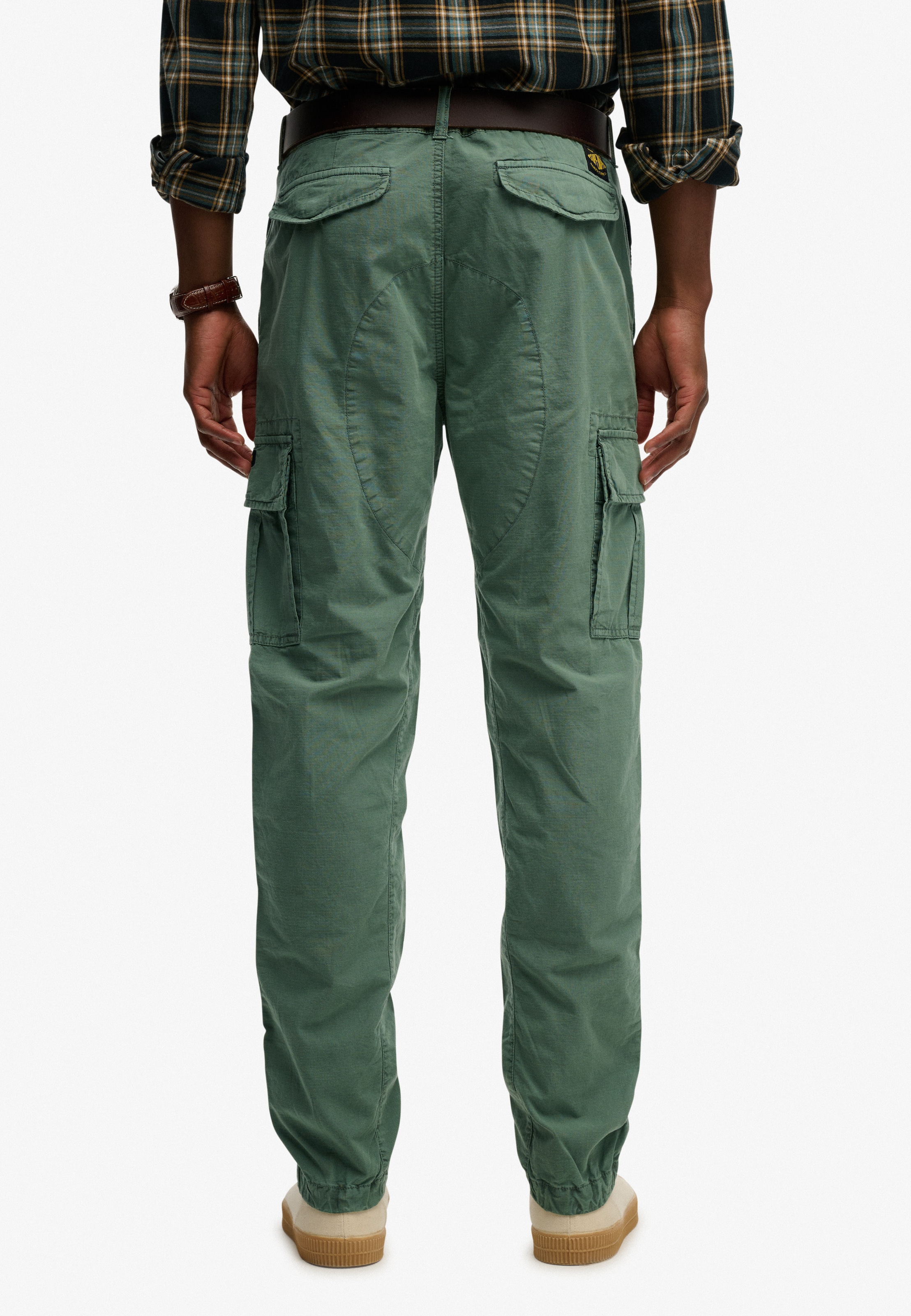 Superdry & Co Regular Hose in Grün