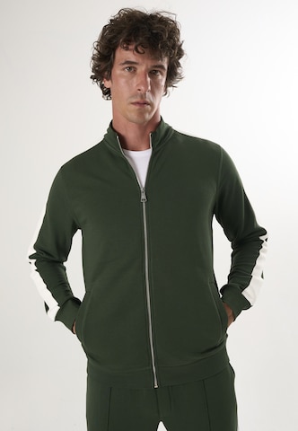 Felix Hardy Sweat jacket in Green: front