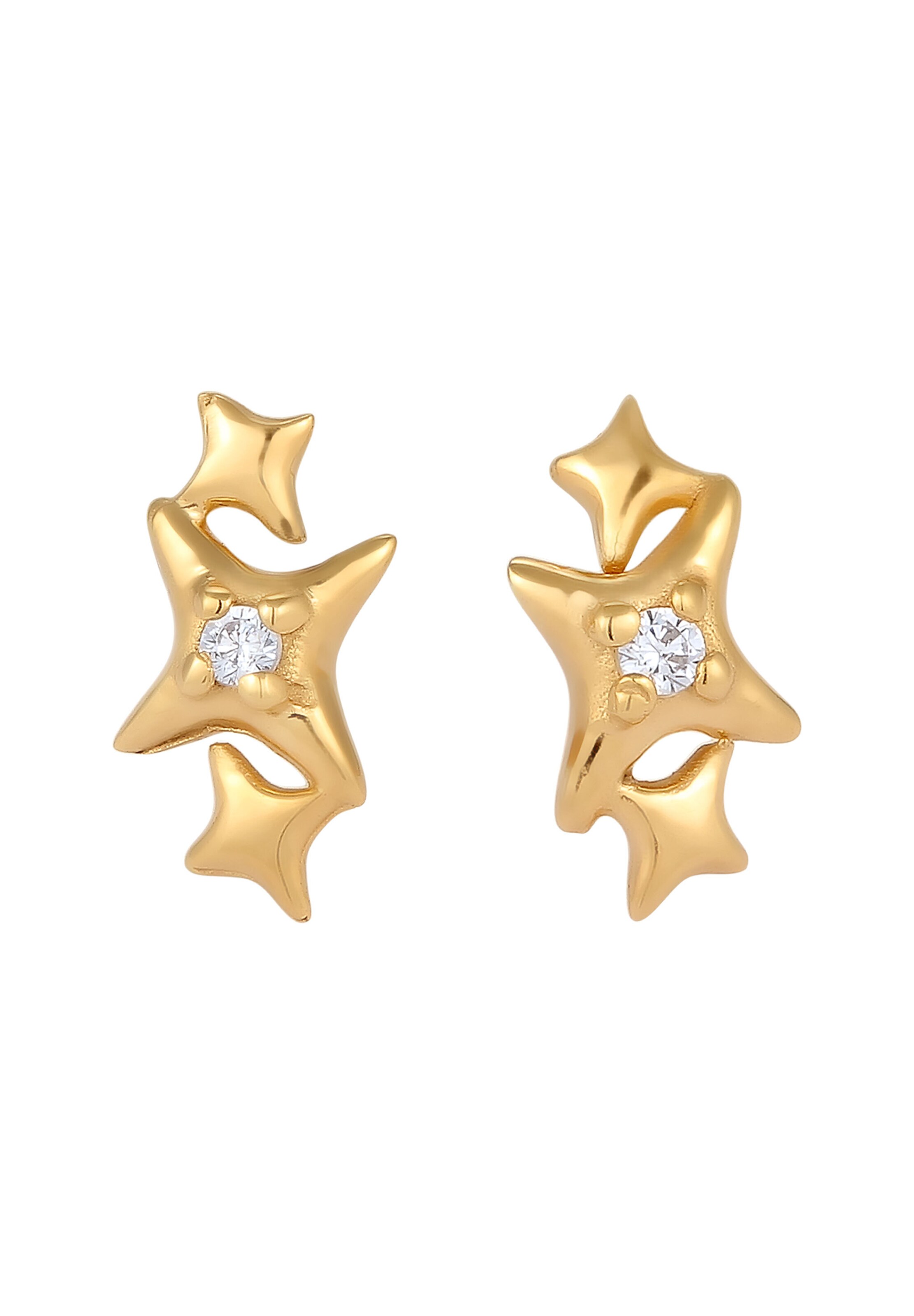 ELLI Ohrringe 'Stars' in Gold