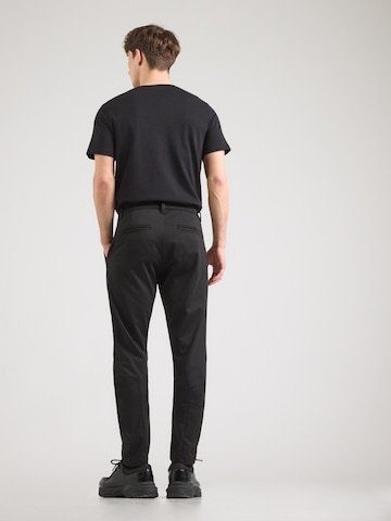 Coupe slim Pantalon 'ONSTHOR' Only & Sons en noir : derrière