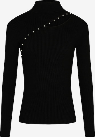 Morgan Sweater in Black: front