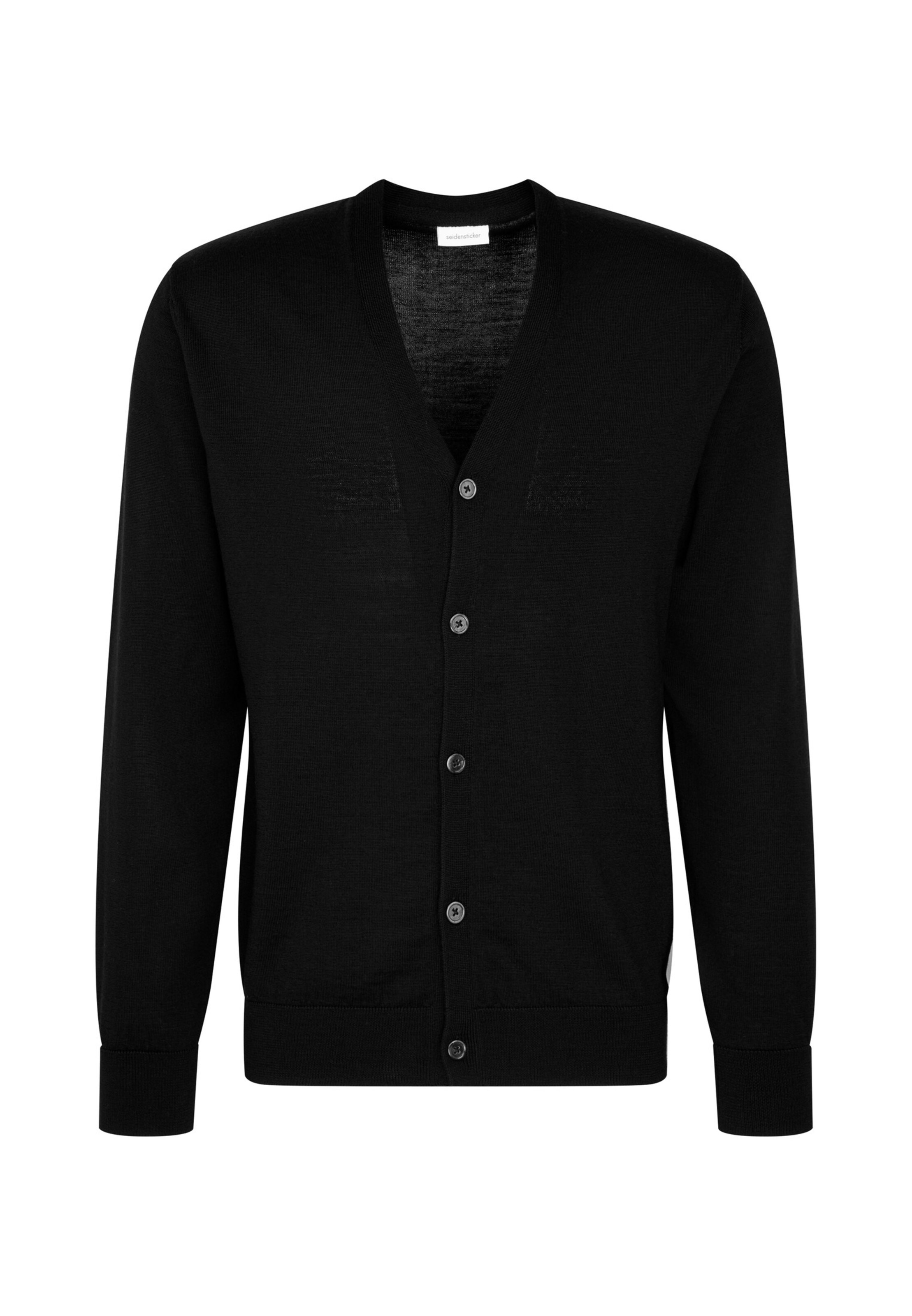 Vestes en maille SEIDENSTICKER en noir