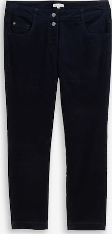 TOM TAILOR Pants in Blue: front