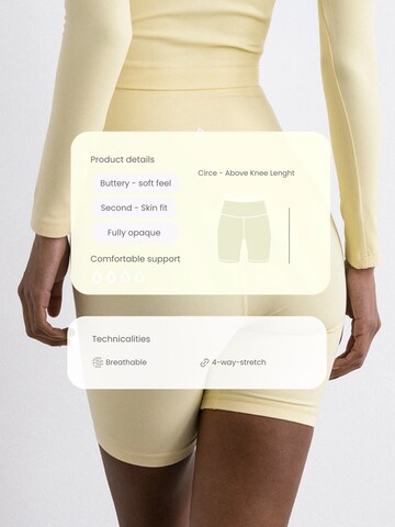 MyLibi Slim fit Leggings in Yellow