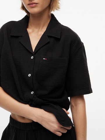 Tommy Jeans Bluse in Schwarz