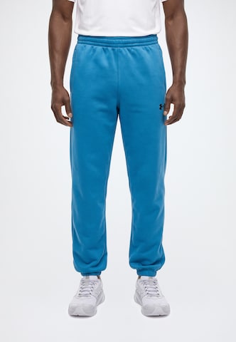 UNDER ARMOUR - Tapered Pantalón deportivo en azul: frente