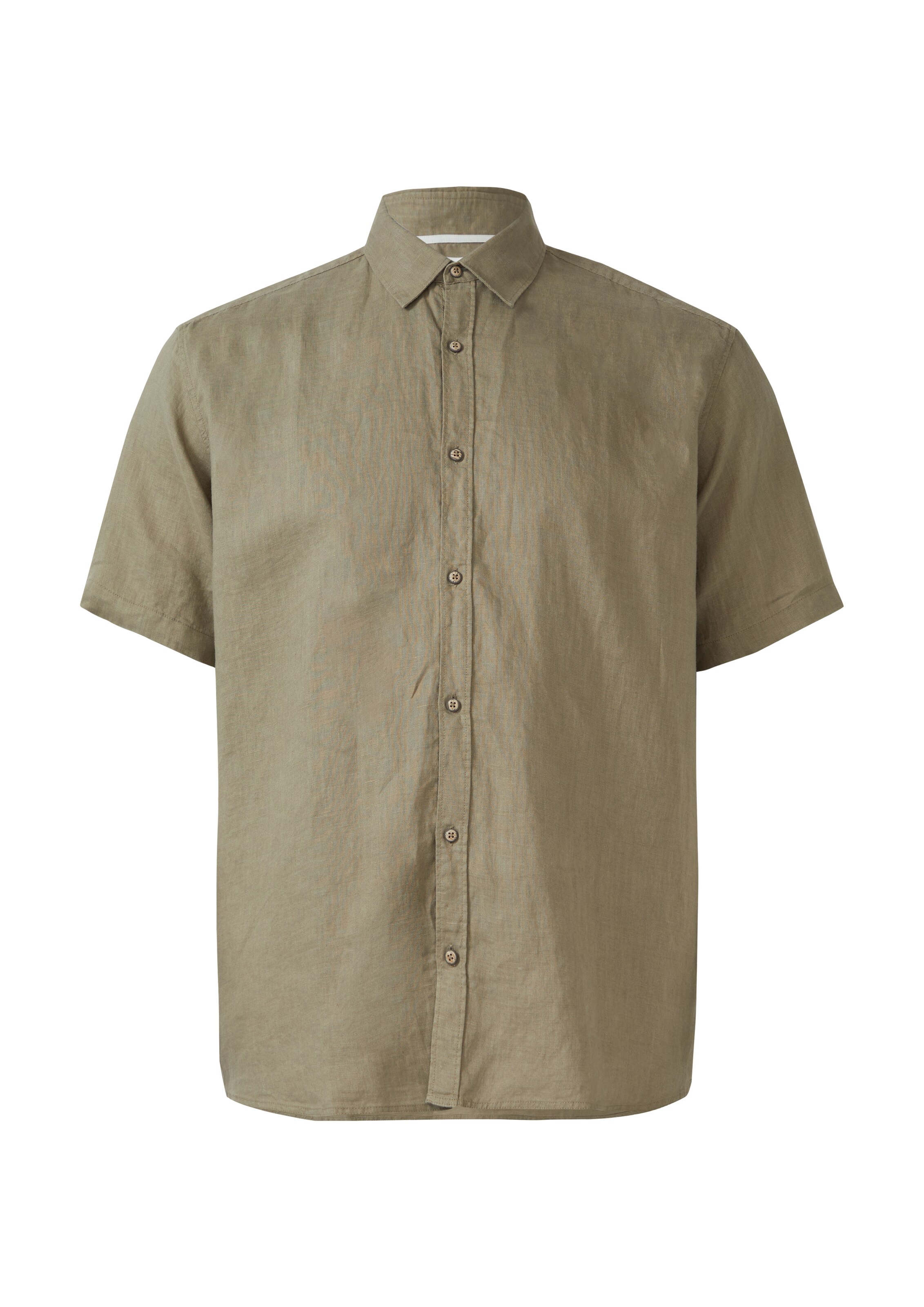 s.Oliver Men Big Sizes Regular Fit Hemd in Grün: Vorderseite