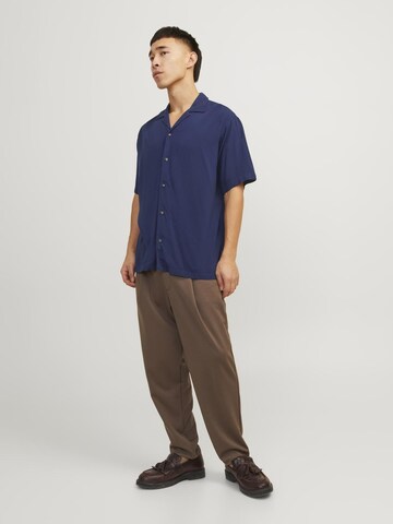 Coupe regular Chemise 'JEFF' JACK & JONES en bleu