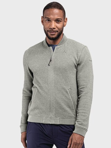 Veste en polaire fonctionnelle ' Albaro ' Schöffel en gris : devant