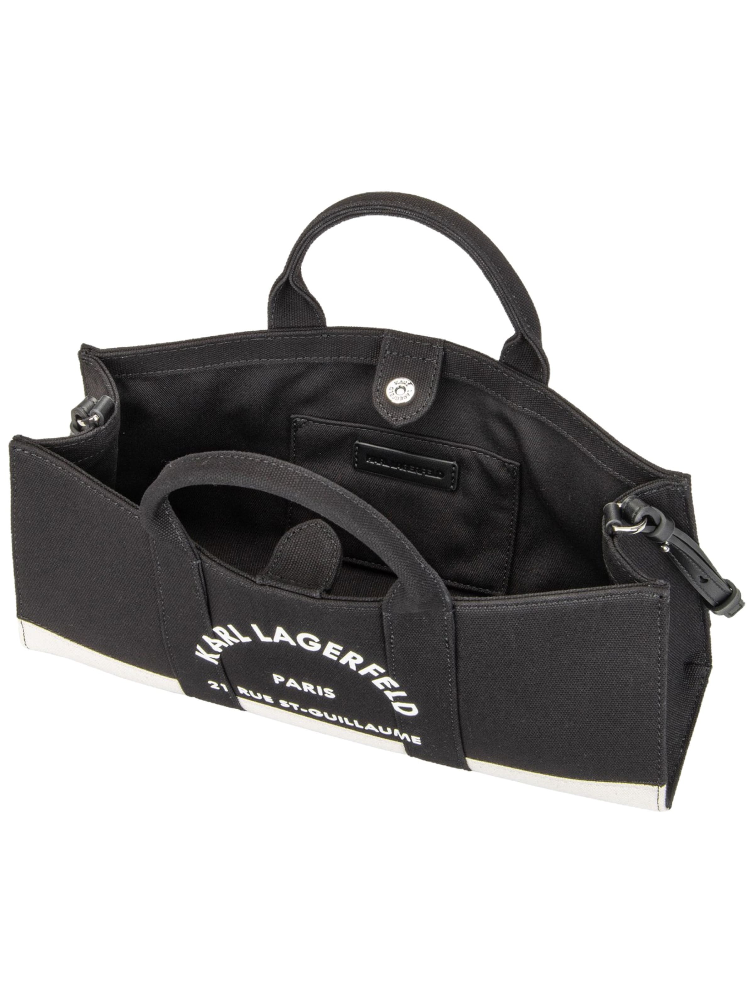 Karl Lagerfeld Handtasche 'K/RSG' in Schwarz