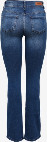 ONLY Flared Jeans 'Ebba' in Blau