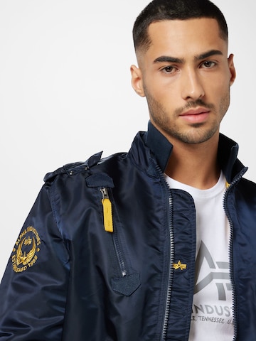 Veste mi-saison 'Falcon II' ALPHA INDUSTRIES en bleu