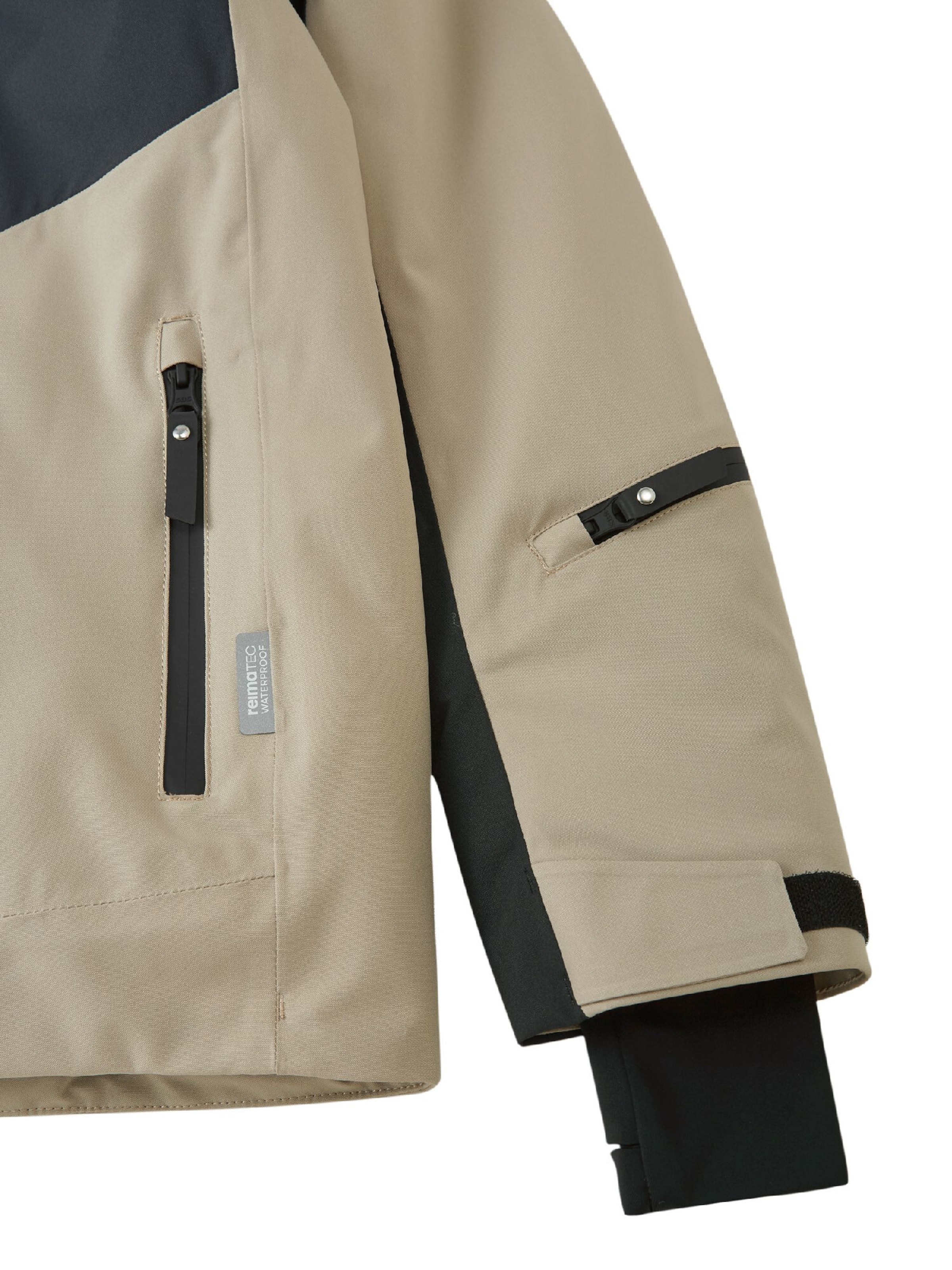 Reima Sportjas 'Jatuni' in Beige: zijkant