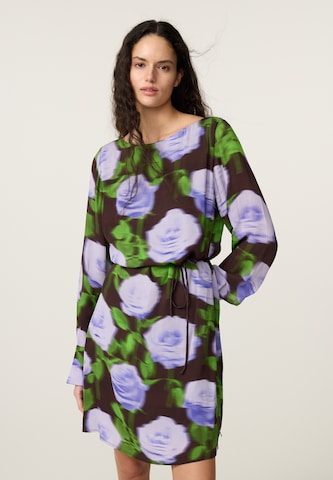 Fabienne Chapot Kleid in Lila: Vorderseite