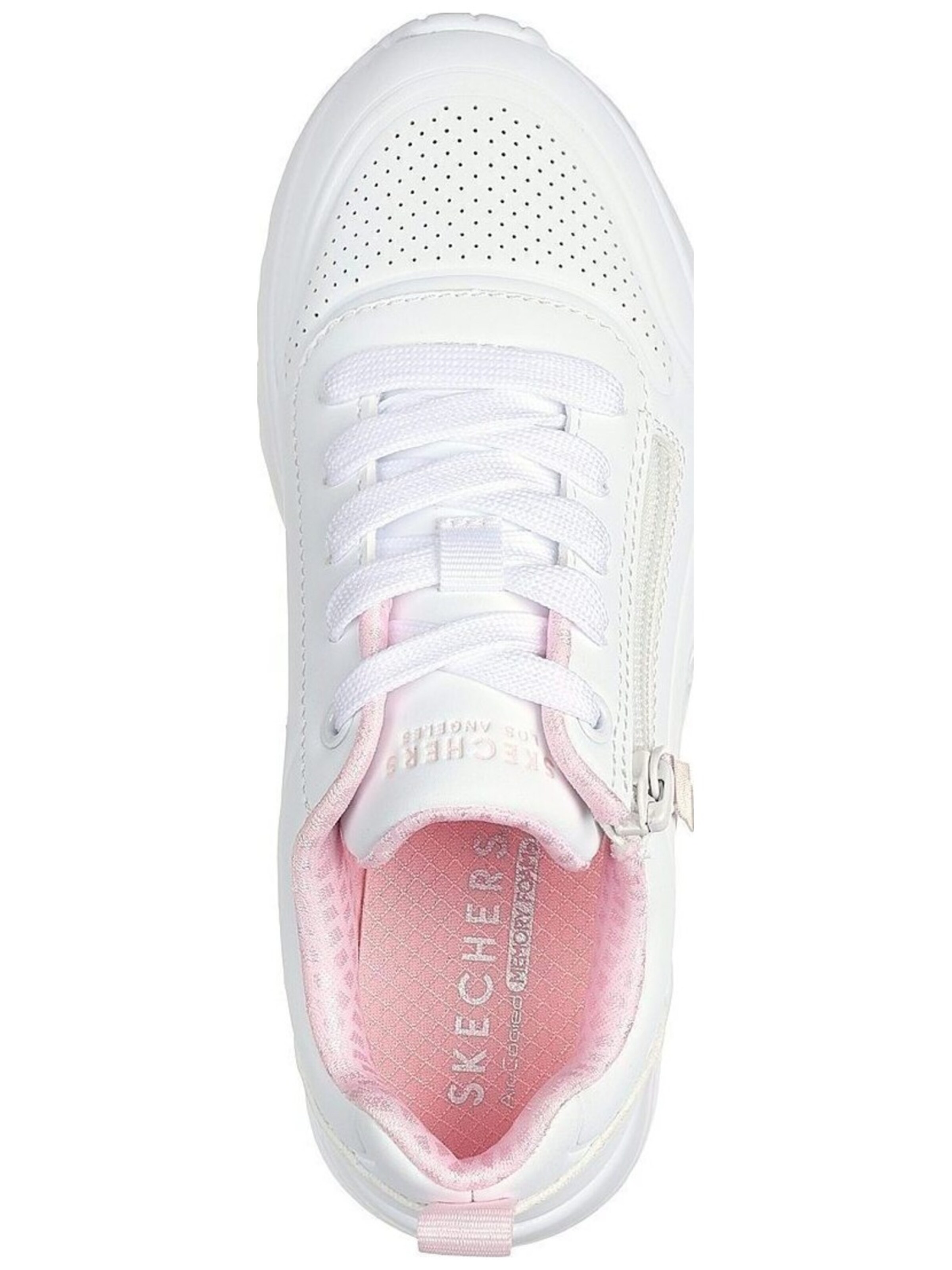 Baskets 'Uno Lite - Easy Zip' SKECHERS en blanc