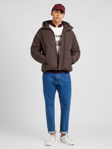 JACK & JONES Зимняя куртка 'JJEBradley' в Коричневый