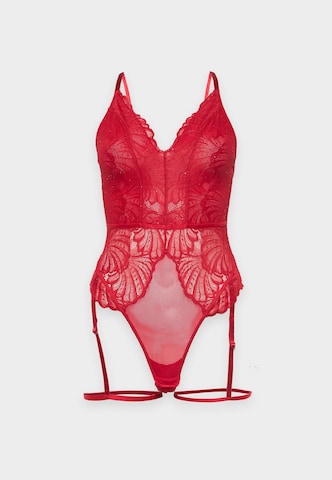 Hunkemöller Bodi 'Erica' | rdeča barva: sprednja stran