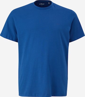 s.Oliver T-Shirt in Blau: predná strana