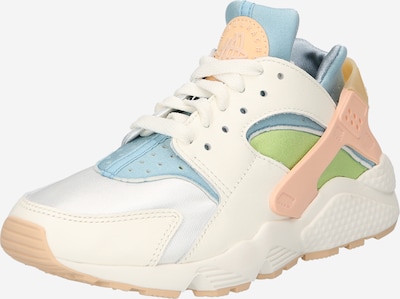 Nike Sportswear Matalavartiset tennarit 'Air Huarache' värissä kitti / vaaleansininen / vaaleanvihreä / aprikoosi, Tuotenäkymä