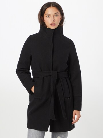 b.young Between-Seasons Coat 'CILIA' in Black: front