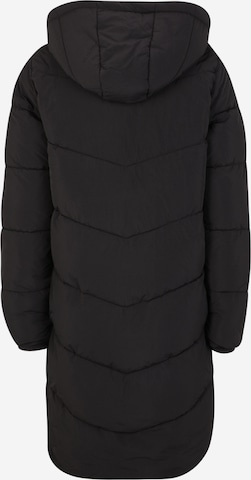 Pieces Tall Zimní kabát 'JAMILLA' – černá