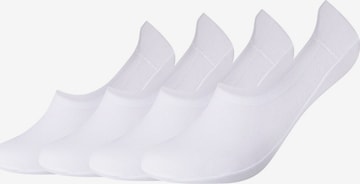 camano Ankle socks in White: front