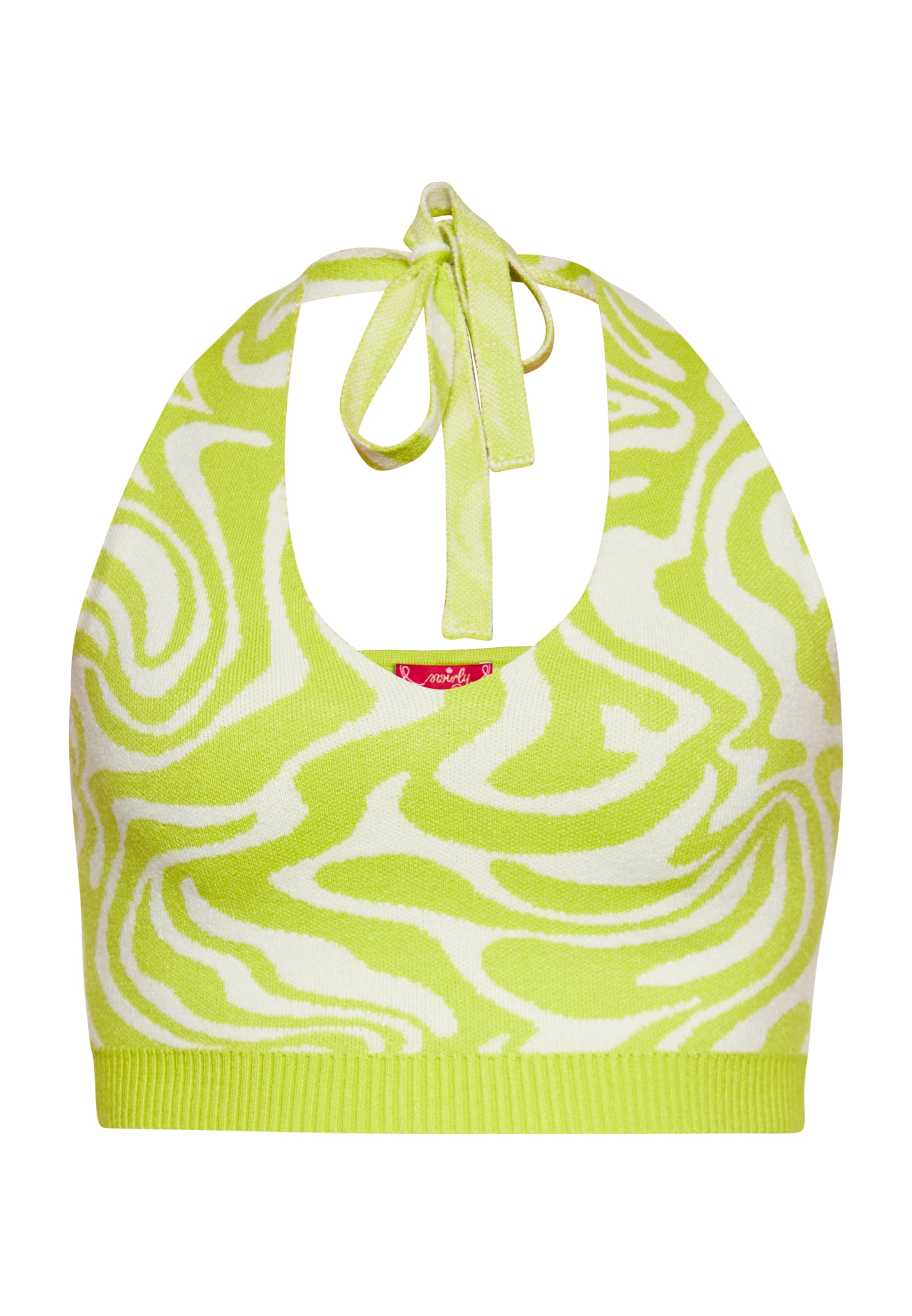 swirly Kardigany – zelená: přední strana