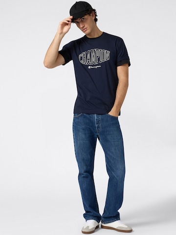 T-Shirt Champion Authentic Athletic Apparel en bleu