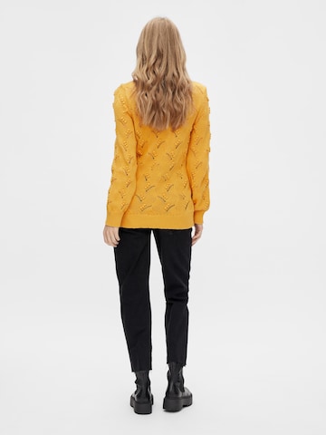 MAMALICIOUS Sweater 'Dora' in Yellow