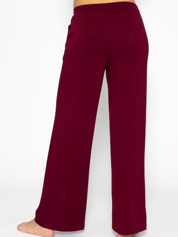 SASSYCLASSY Wide Leg Hose in Rot