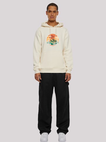 F4NT4STIC Sweatshirt 'Sonnenuntergang Berglandschaft' in Beige