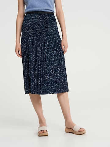 OPUS Rok 'Ribane' in Blauw: voorkant