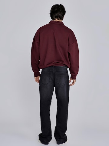 Sweat-shirt 'Essentials' SikSilk en rouge
