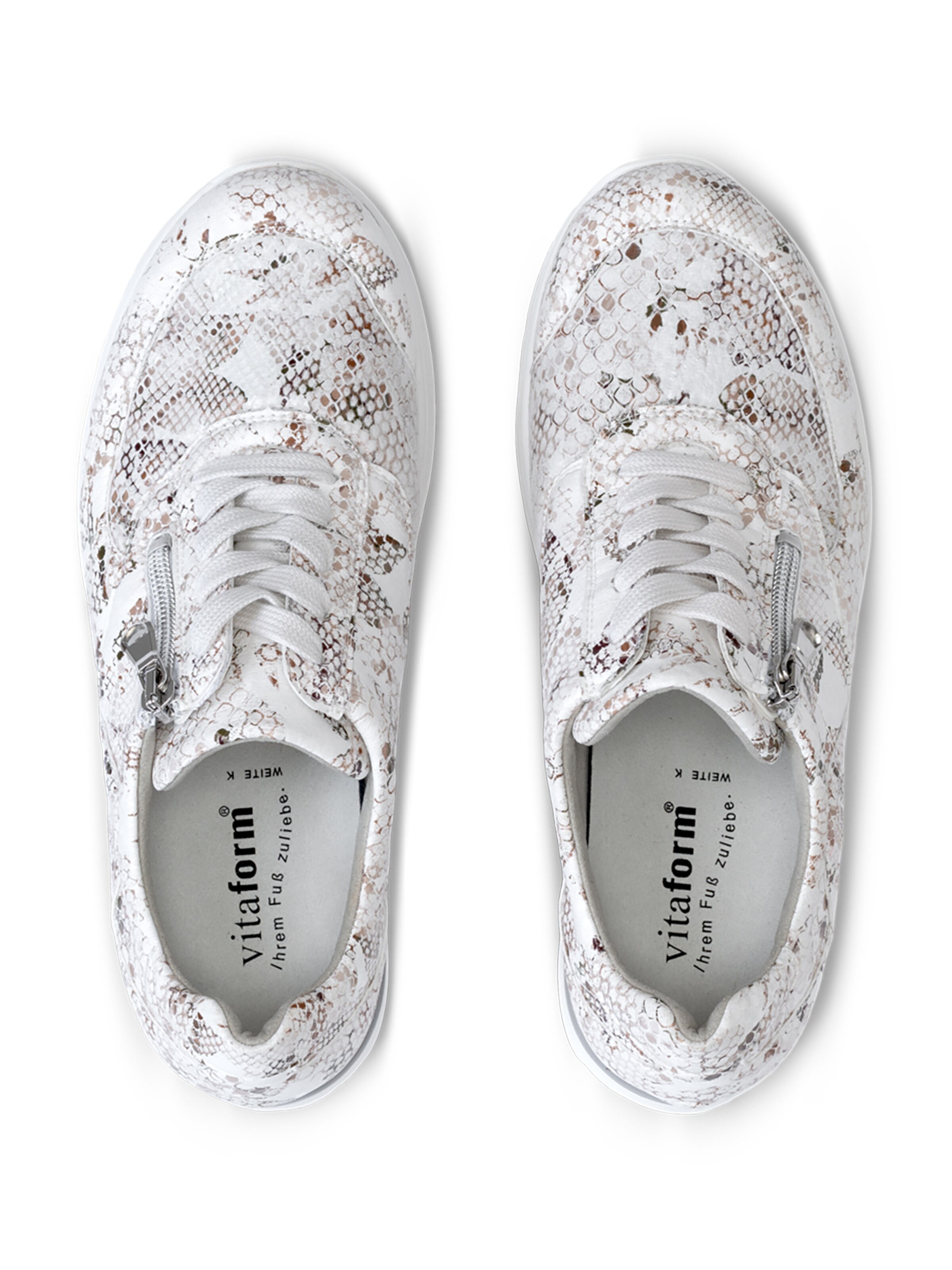 Baskets basses VITAFORM en blanc