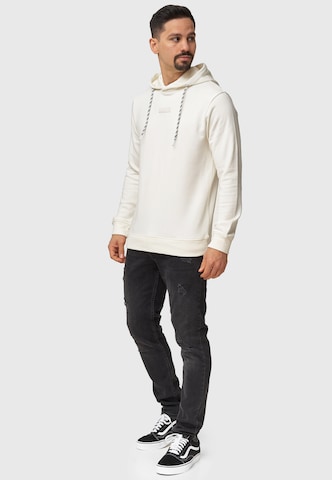 Sweat-shirt 'Bentley' INDICODE JEANS en blanc