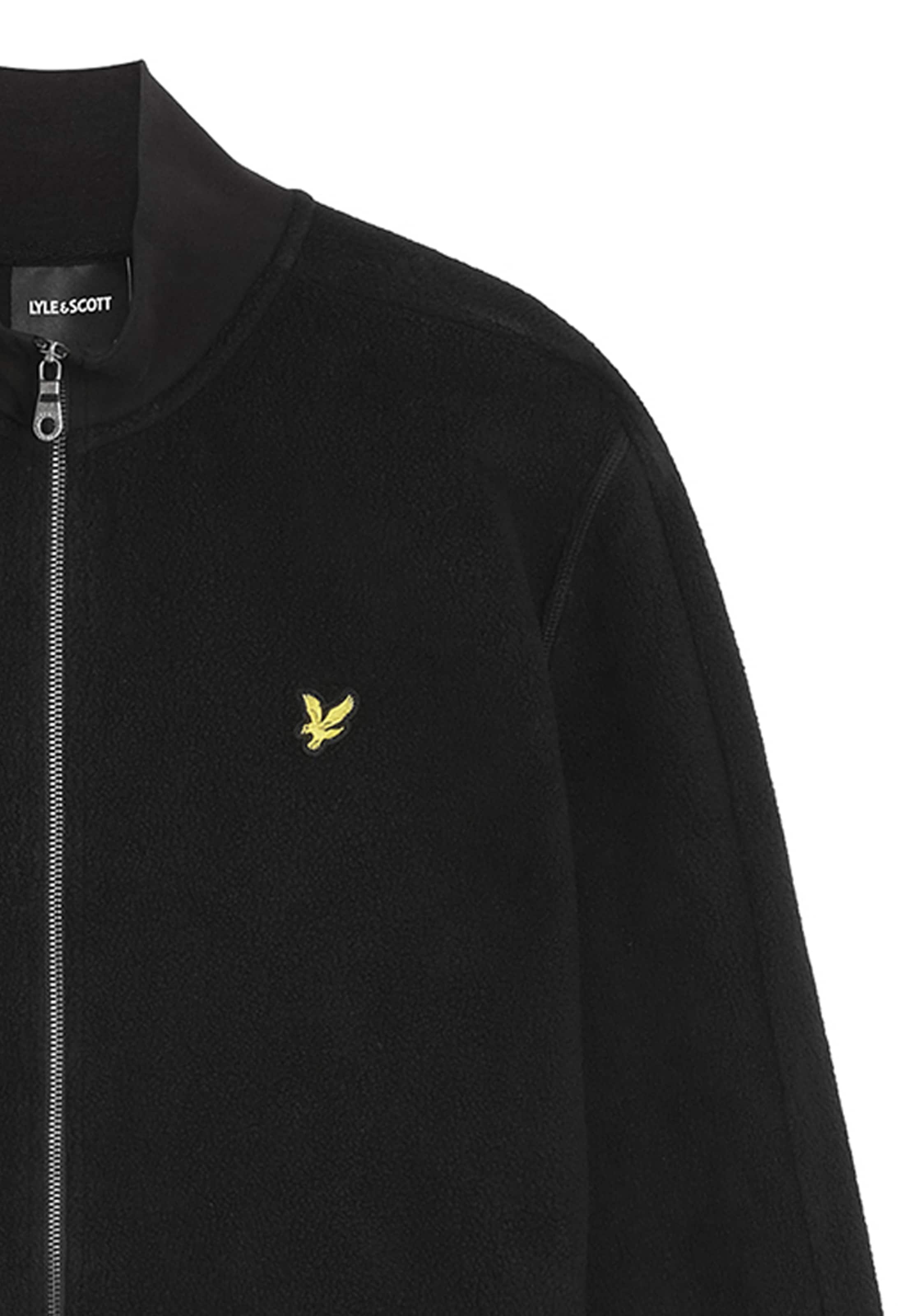 Veste en polaire Lyle & Scott en noir