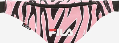 FILA Gürteltasche in rosa / schwarz / weiß, Produktansicht
