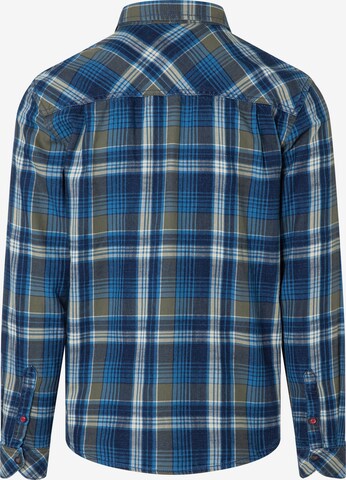 TIMEZONE Regular fit Button Up Shirt in Blue