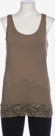 COMMA Top & Shirt in XL in Brown: front